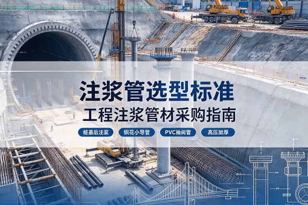 斗门注浆管选型标准