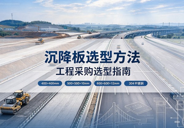 斗门沉降板选择方法