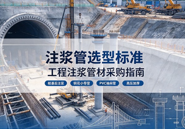 斗门注浆管选型标准